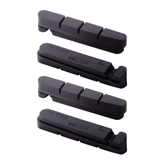 BBB Road Brake Shoe Inserts - 2 Pairs